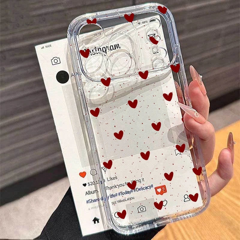 Xiaomi Redmi Note 13 - Capa de Celular Transparente com Laço