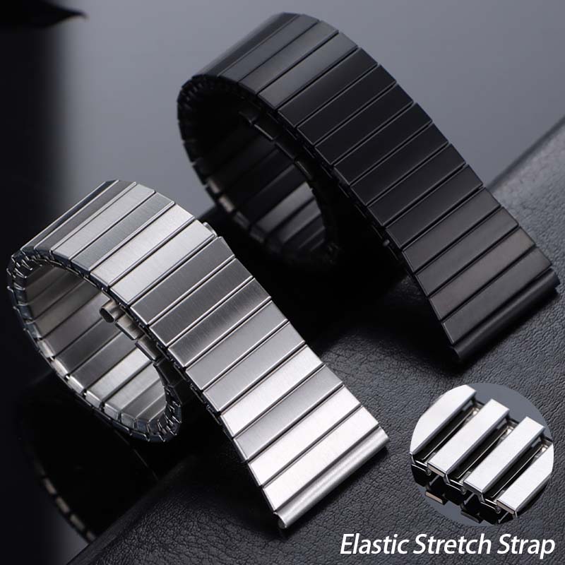 Motorola Smartwatch Accessories - Pulseira de metal elástica de expansão