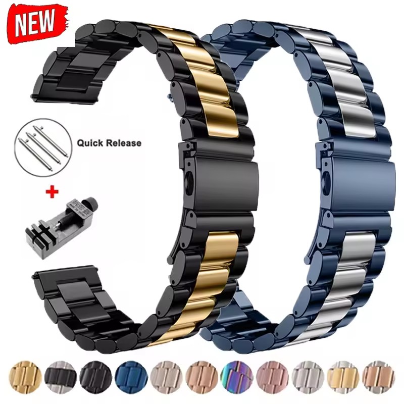 Motorola Smartwatch Accessories - Pulseira de metal de 22mm 20mm
