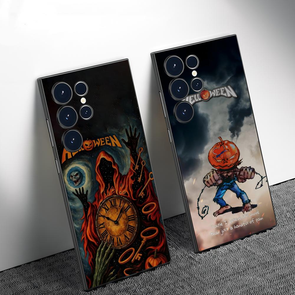 Samsung Galaxy S24 - Capa de Telefone Band H-Helloween para