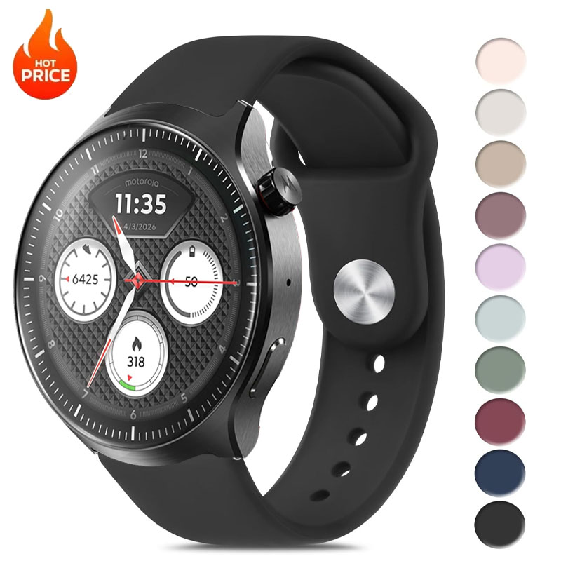 Motorola Smartwatch Accessories - Pulseira de relógio de 20 mm