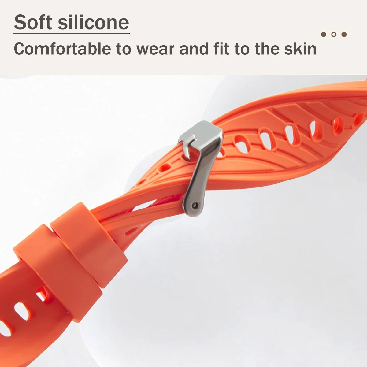 Pulseira de silicone de 18 mm  - Titan Smartwatch Accessories avaliação e preço