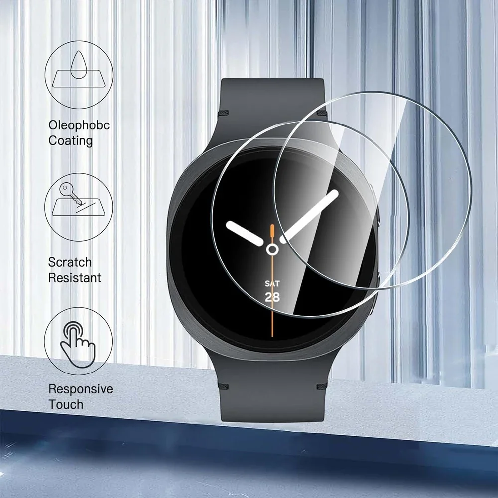 Películas de vidro temperado d - Samsung Smartwatch Accessories avaliação e preço