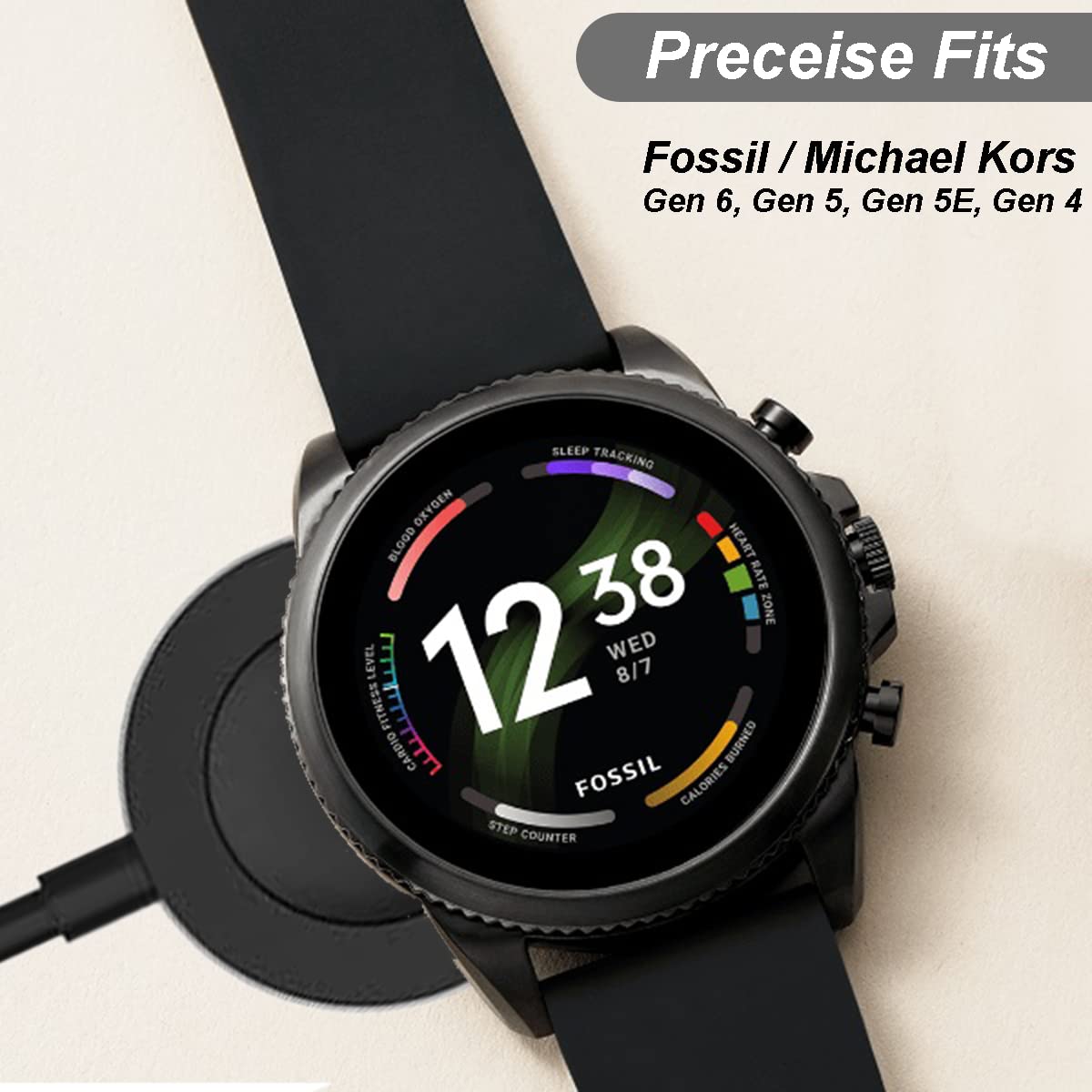 Base de carregamento USB de 1  - Fossil Smartwatch Accessories avaliação e preço