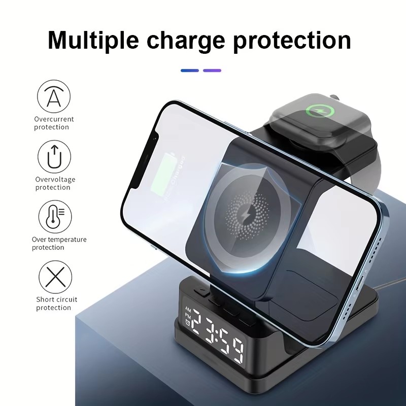 Carregador magnético sem fio 4 - Smartwatch X12 avaliação e preço