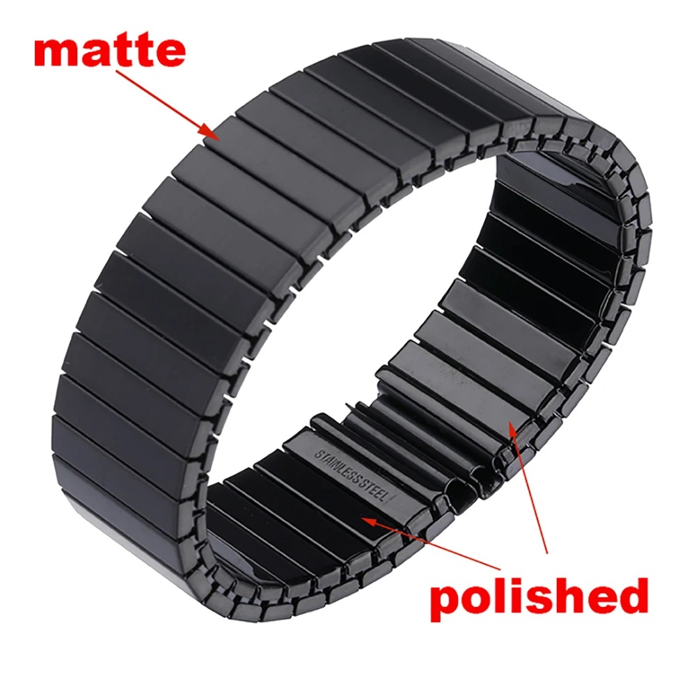 Pulseira elástica de aço inoxi - Motorola Smartwatch Accessories avaliação e preço