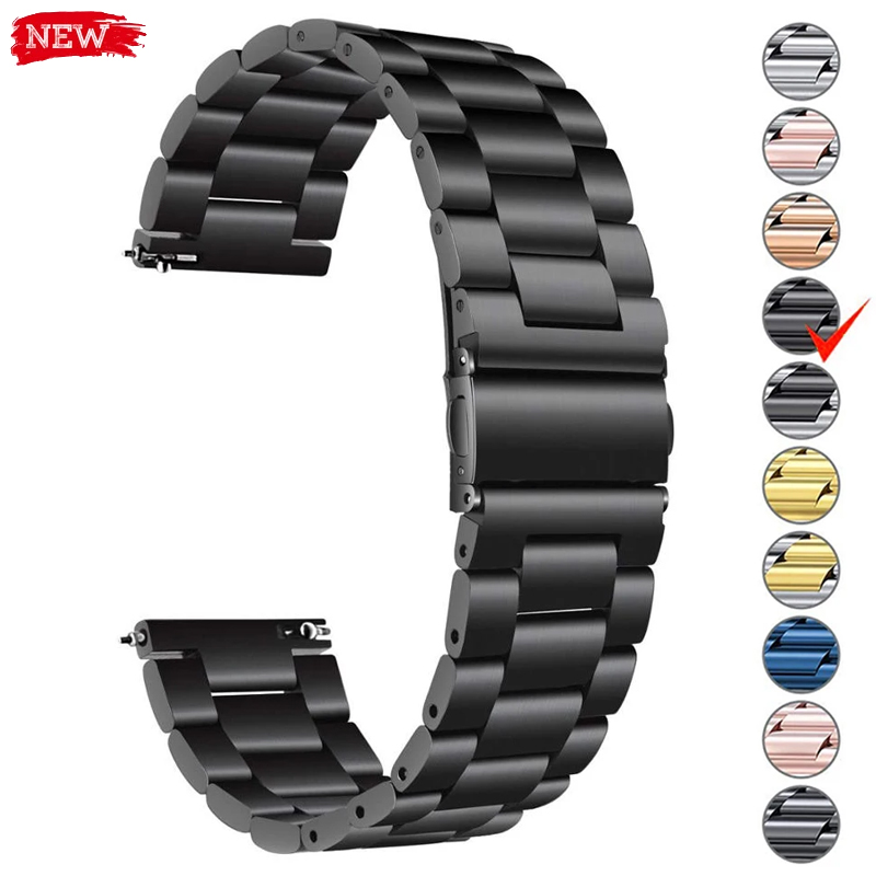 Pulseira de metal de 22mm 20mm - Motorola Smartwatch Accessories avaliação e preço