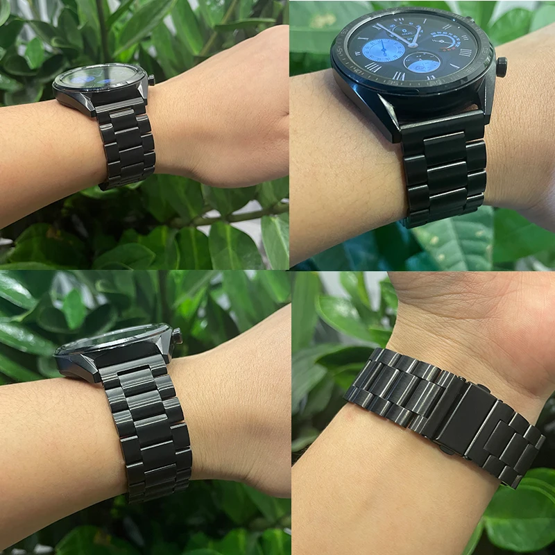 Pulseira de metal de 22mm 20mm - Motorola Smartwatch Accessories avaliação e preço