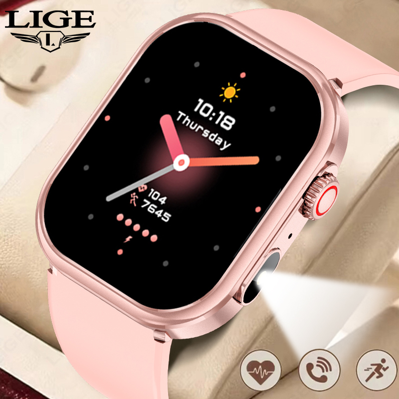Relógio inteligente LIGE para  - Smartwatch Custom avaliação e preço