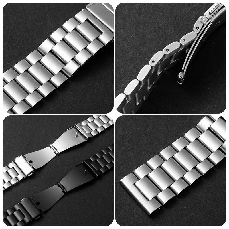 Pulseira de aço inoxidável par - Motorola Smartwatch Accessories avaliação e preço
