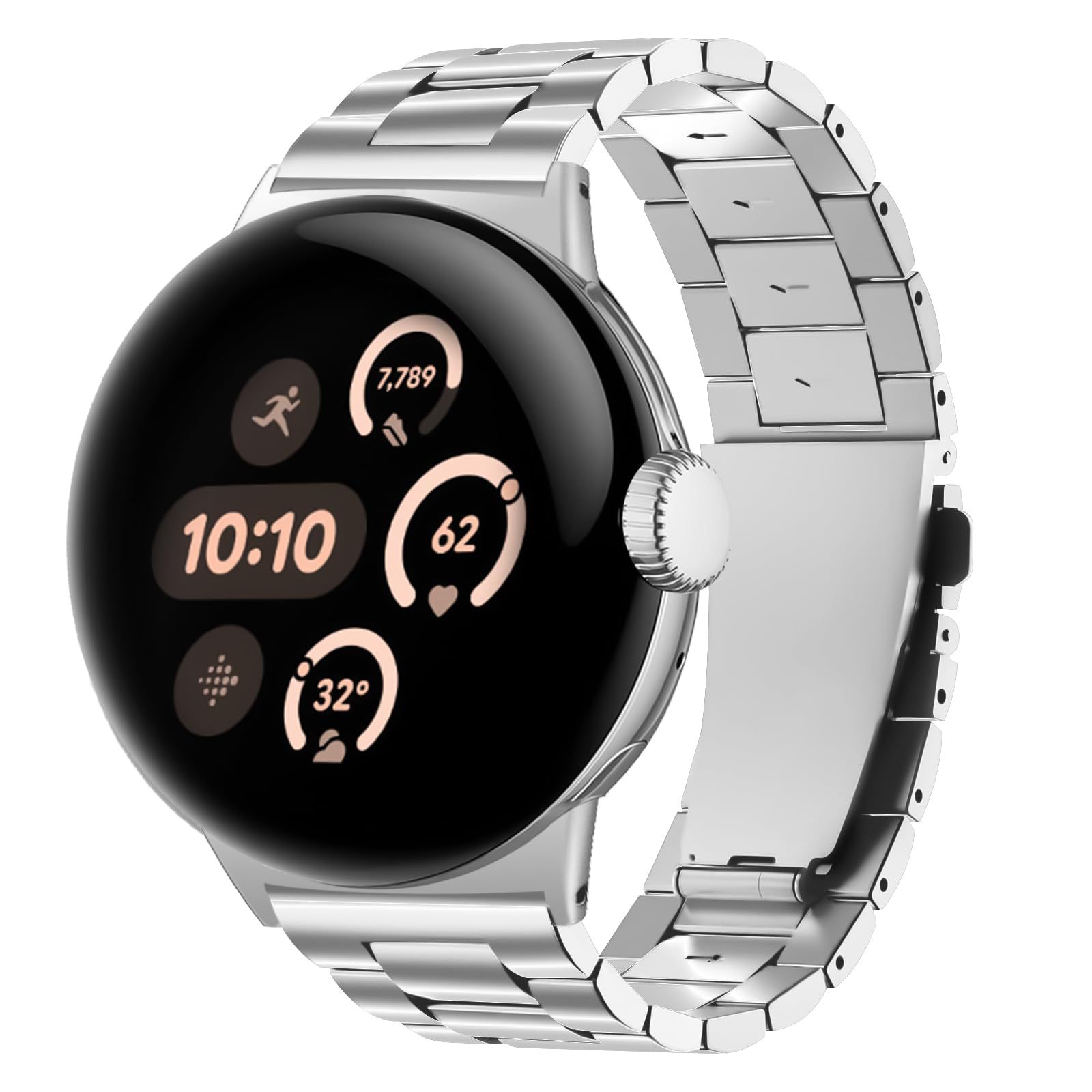 Pulseira de relógio de aço ino - Motorola Smartwatch Accessories avaliação e preço