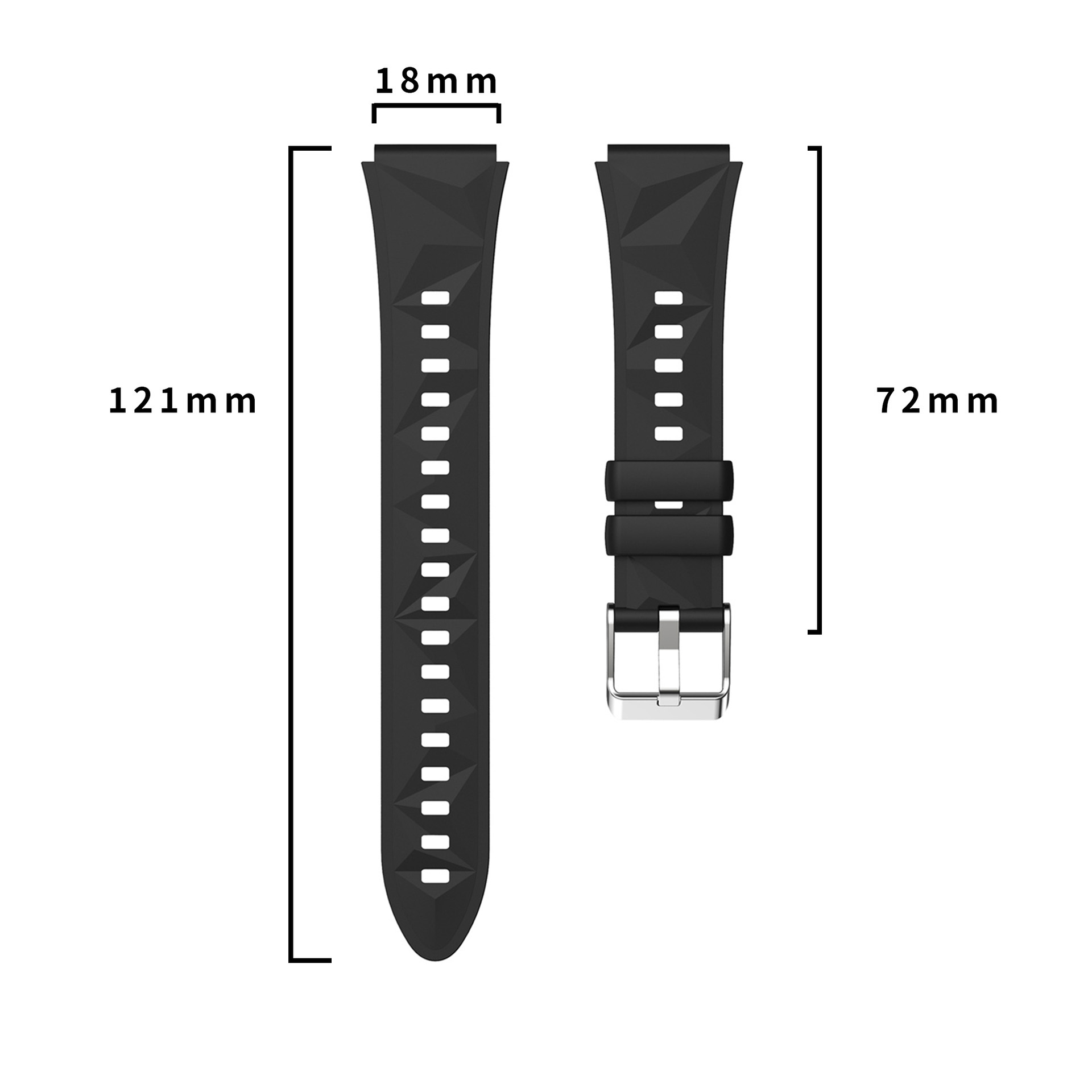 Pulseiras de silicone para Hua - Titan Smartwatch Accessories avaliação e preço